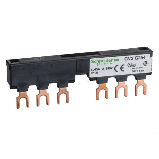 Schneider Electric GV2G254 3fázová sběrnicová lišta 1 ks