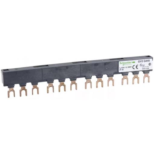 Schneider Electric GV2G445 3fázová sběrnicová lišta 179 mm 1 ks