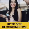 Kodak VRC450 digitální diktafon Maximální čas nahrávání 581 h černá, stříbrná