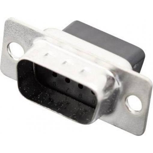 MH Connectors MHDBC09-SP 2101-0190-01 D-SUB kolíková lišta 180 ° Pólů: 9 krimpované 1 ks
