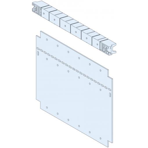 Schneider Electric LVS04952 Prizmatický SeT-P, štěrk, tvar 4, pro desku kabelového přívodu, výška=5-6moduly Příslušenství pro malé rozvodnice 1 ks