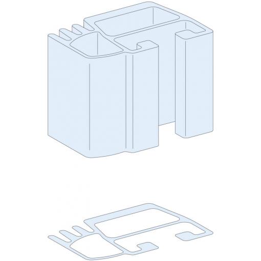 Schneider Electric LVS04504 sběrnicová lišta 1 ks