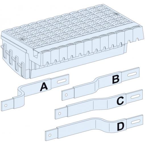 Schneider Electric LVS04404 Napájecí blok 1 ks