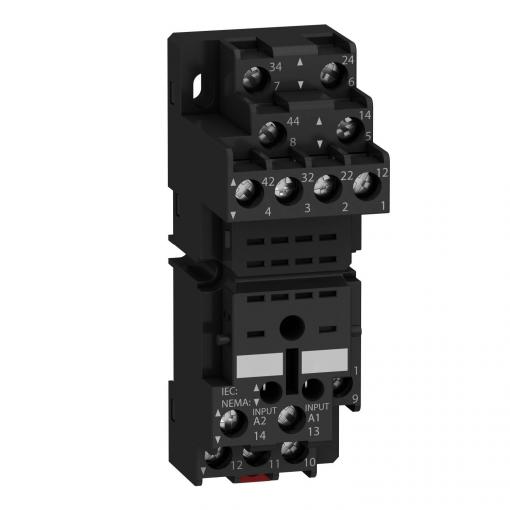 Schneider Electric RXZE2M114 patice pro relé S úchytným třmenem , Piece, 10 ks