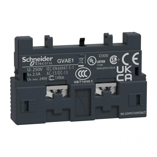 Schneider Electric GVAE1 pomocný spínač 10 ks