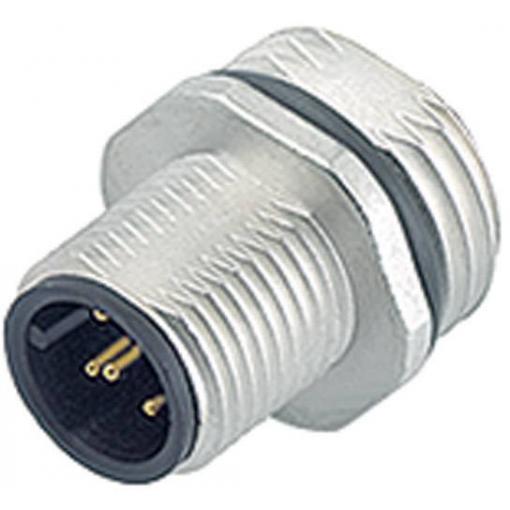 binder vestavný zástrčkový konektor pro senzory - aktory, 09-3431-77-04, piny: 4, 1 ks