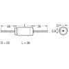 FTCAP A10135025038 / 1010067 elektrolytický kondenzátor axiální 100 µF 350 V (Ø x d) 25 mm x 38 mm 1 ks