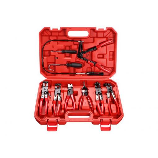 Kleště na hadicové spony SIXTOL Mechanic Hose Clamp Set 9 9ks