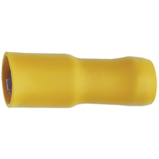 Klauke 950 kulatá dutinka 4 mm² 6 mm² Ø pin: 5 mm plná izolace žlutá 1 ks