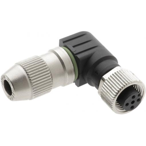 HARTING HARAX® M12-S neupravený zástrčkový konektor pro senzory - aktory, 21011405091, piny: 4, 1 ks