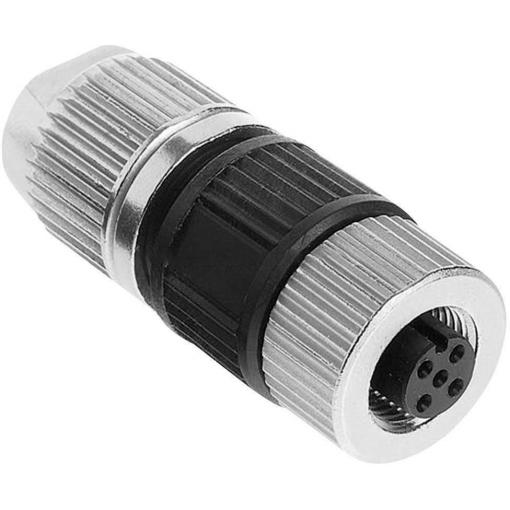 HARTING HARAX® M12-L neupravený zástrčkový konektor pro senzory - aktory, 21032722505, piny: 5, 1 ks