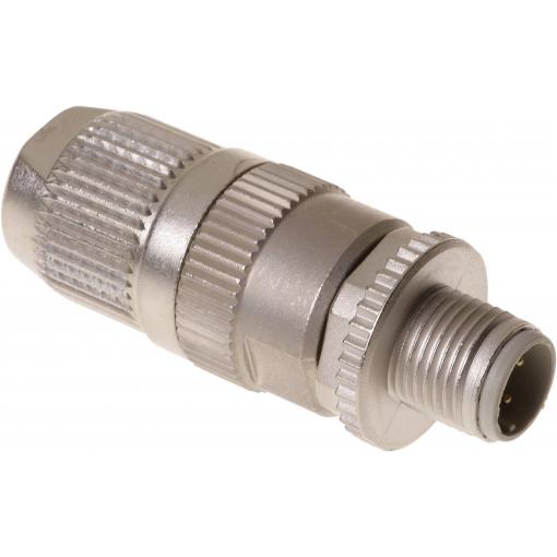 HARTING HARAX® M12-L datový zástrčkový konektor pro senzory - aktory, 21032811405, piny: 4, 1 ks