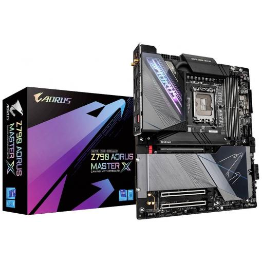 Gigabyte Z790 AORUS MASTER X Základní deska Socket (PC) Intel® 1700 Tvarový faktor E-ATX Čipová sada základní desky Intel® Z790