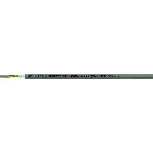 HELU 49610-1000 kabel pro energetické řetězy S-TRONIC-PURö 10 x 0.34 mm² šedá 1000 m