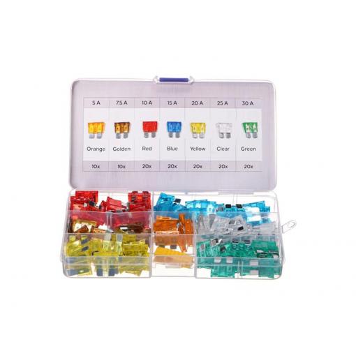 Pojistka nožová SIXTOL Mechanic Fuse Set 1 120ks