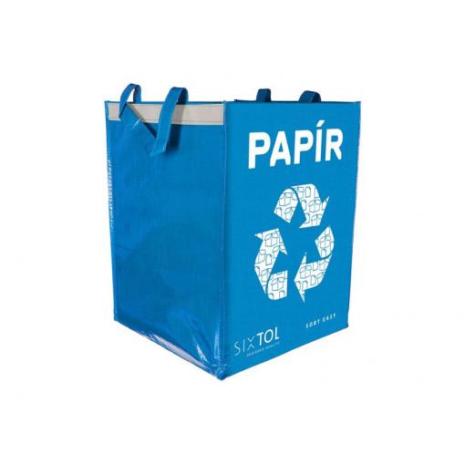 Taška na tříděný odpad SIXTOL Sort Easy Paper 36l