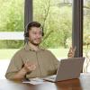 Hama BT700 Headset otevřená (On Ear) Bluetooth® stereo černá headset, regulace hlasitosti Počítače