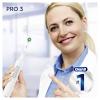 Oral-B Pro 3 3800 D505.513.3D elektrický kartáček na zuby rotační/oscilační/pulzní bílá, šedá