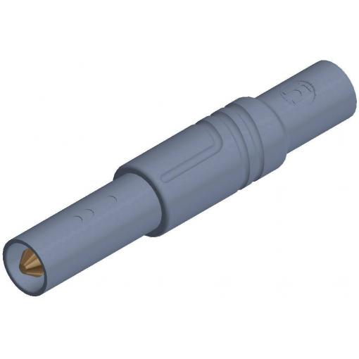 Hirschmann Test & Measurement LAS S G bezpečnostní lamelová zástrčka zástrčka, rovná Ø pin: 4 mm šedá 1 ks