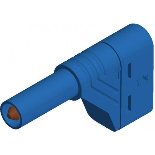 Hirschmann Test & Measurement LAS S W bezpečnostní lamelová zástrčka zástrčka, zahnutá Ø pin: 4 mm modrá 1 ks