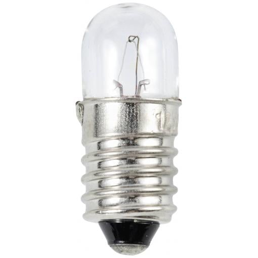 TRU COMPONENTS TC-11937108 Malá trubková žárovka 1.2 W 12 V E10 čirá 1 ks