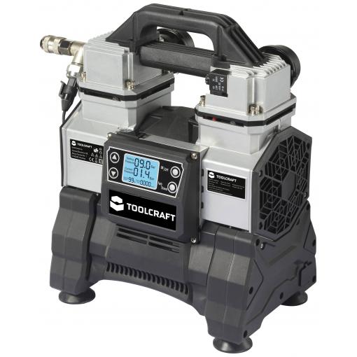 TOOLCRAFT TO-8952876 Kompresor 18 v DC / 230 v AC 9 bar