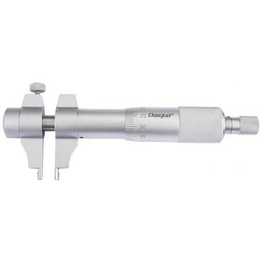 Dasqua 4911-8105 Dasqua 4911-8105 Vnitřní mikrometr s kontrolním měřítkem 5 - 30 mm Odečet: 0.01 mm s kontrolním měřítkem 5 - 30 mm Odečet: 0.01 mm