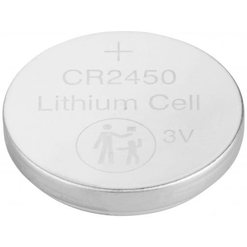 VOLTCRAFT knoflíkový článek CR 2450 3 V 1 ks 580 mAh lithiová