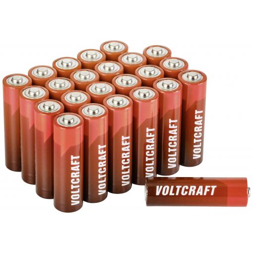 VOLTCRAFT Industrial LR6 tužková baterie AA 3000 mAh, 1.5 V, 48 ks