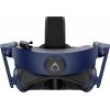 HTC VIVE PRO 2 Full Kit brýle pro virtuální realitu černá (matná), černá/modrá včetně kontroléru, s integrovaným zvukovým systémem