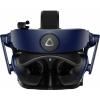 HTC VIVE PRO 2 Full Kit brýle pro virtuální realitu černá (matná), černá/modrá včetně kontroléru, s integrovaným zvukovým systémem