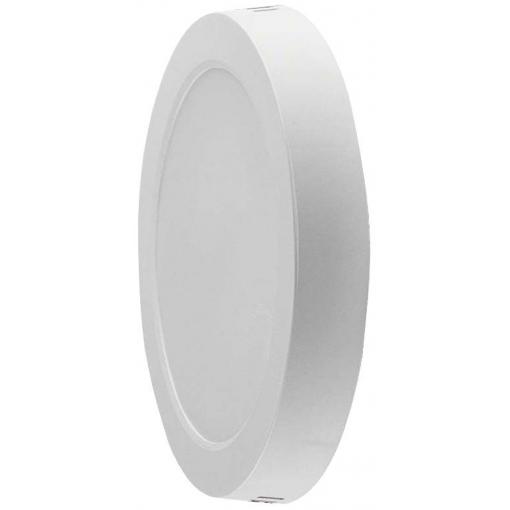 V-TAC VT-60018-RD 7877 LED osvětlení na stěnu/strop Energetická třída (EEK2021): E (A - G) 18 W neutrální bílá bílá