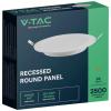 V-TAC VT-61024-RD 7869 LED panel vestavný Energetická třída (EEK2021): E (A - G) 24 W studená bílá bílá