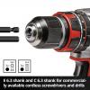 Einhell TP-CD 18/60 Li BL aku vrtací šroubovák, 18 V Li-Ion vč. 42dílné sady bitů, bez nabíječky, bez akumulátoru, 2618460+2936798