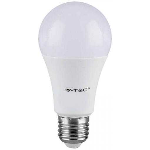 V-TAC 217260 LED Energetická třída (EEK2021) F (A - G) E27 Svítidlo, standardní 8.5 W = 60 W teplá bílá (Ø x v) 60 mm x 108 mm nestmívatelné 1 ks