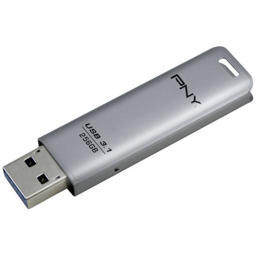 PNY Elite Steel USB flash disk 256 GB stříbrná FD256ESTEEL31G-EF USB 3.1