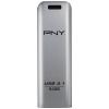 PNY Elite Steel USB flash disk 64 GB stříbrná FD64GESTEEL31G-EF USB 3.1