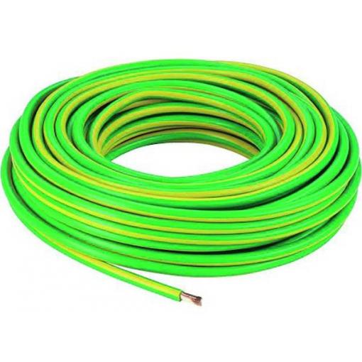 H07Z-K 1x6 ge/grue Kabel, 100 m