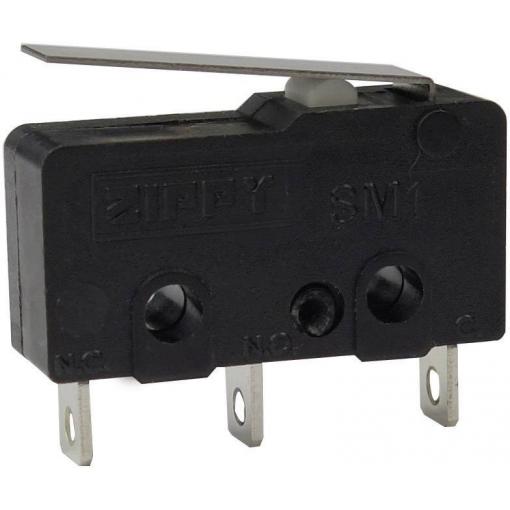 Zippy SM1-N6S-01A0-Z mikrospínač SM1-N6S-01A0-Z 250 V/AC 6 A 1x zap/(zap) bez aretace 1 ks