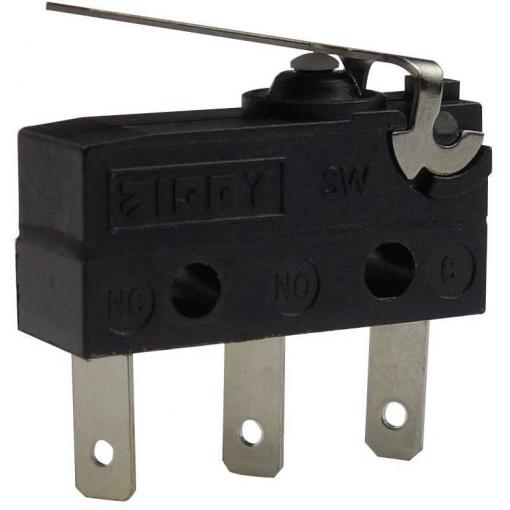 Zippy SW-05S-01B0-Z mikrospínač SW-05S-01B0-Z 250 V/AC 6 A IP67 bez aretace 1 ks