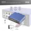 Digitus DN-651156 DN-651156 průmyslový ethernetový switch 8 + 2 porty 10 / 100 / 1000 MBit/s