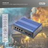 Digitus DN-651149 DN-651149 průmyslový ethernetový switch 4x2 porty 1 GBit/s