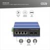 Digitus DN-651149 DN-651149 průmyslový ethernetový switch 4x2 porty 1 GBit/s