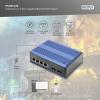 Digitus DN-651149 DN-651149 průmyslový ethernetový switch 4x2 porty 1 GBit/s