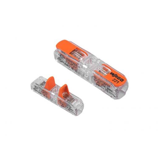 Svorka Wago 221-2411 2x0,2-4mm2 s páčkou