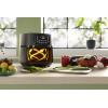 Philips Home HD9285/93 horkovzdušná fritéza 7.2 l ovládání pomoci aplikace, nepřilnavý povlak, bez BPA černá, stříbrná