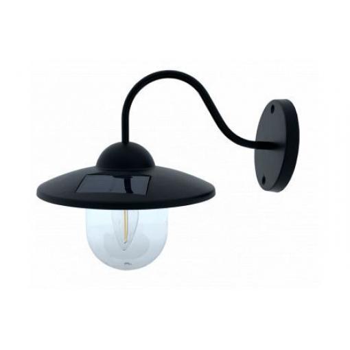 Solární venkovní lampa HOME decor LED HD 300, IP44, černá