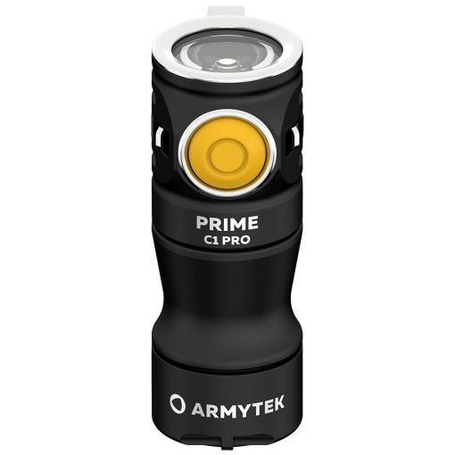 ArmyTek Prime C1 Pro Warm mini kapesní svítilna přívěsek, s klipem na opasek napájeno akumulátorem 1000 lm 15 h 72 g