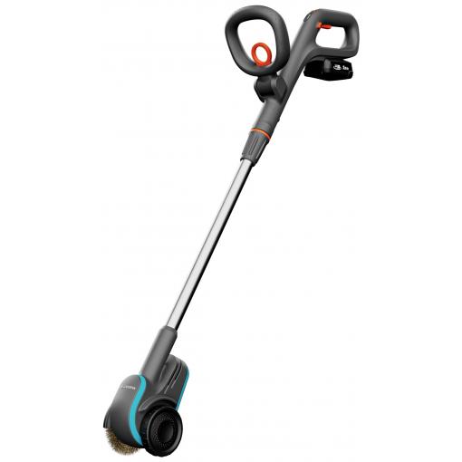 GARDENA 14820-20 EasyWeed 1800/18V POWER FOR ALL Ready-To-Use-Set Kartáč na spáry 18 V