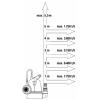 GARDENA 09001-47 8600 Basic ponorné čerpadlo na čistou vodu 8600 l/h 5.5 m